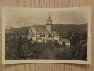 BOUZOV, HRAD, OKRES OLOMOUC, POHLEDNICE 1124