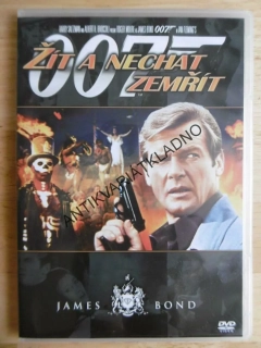 JAMES BOND 007- ŽÍT A NECHAT ZEMŘIT, DVD FILM