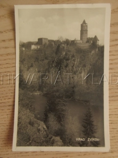 HRAD ZVÍKOV, OKRES PÍSEK, POHLEDNICE 1203