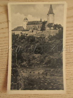 HRAD KŘIVOKLÁT, OKRES RAKOVNÍK, POHLEDNICE 1206