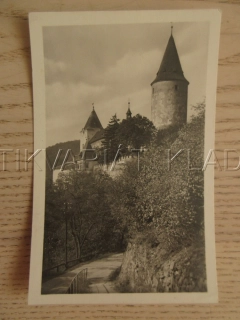 HRAD KŘIVOKLÁT, OKRES RAKOVNÍK, POHLEDNICE 1207