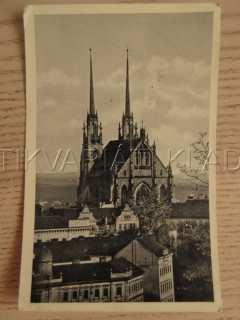 BRNO, PETROV, KATEDRÁLA, OKRES BRNO-MĚSTO, POHLEDNICE 1225