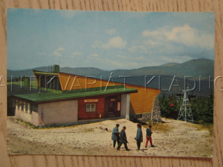 KRKONOŠE - ŠPINDLERŮV MLÝN, HORNÍ STANICE LANOVKY NNA PLÁŇ, OKRES TRUTNOV, POHLEDNICE 1244