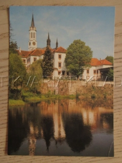 STÁTNÍ KLÁŠTER VYŠŠÍ BROD, OKRES ČESKÝ KRUMLOV, POHLEDNICE 1258