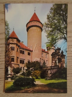 ZÁMEK KONOPIŠTĚ, OKRES BENEŠOV, POHLEDNICE 1305
