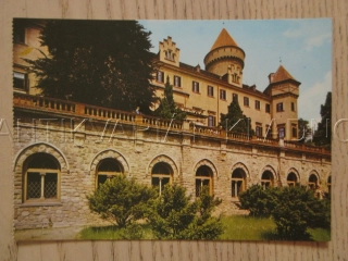 ZÁMEK KONOPIŠTĚ, JIŽNÍ KŘÍDLO ZÁMKU, OKRES BENEŠOV, POHLEDNICE 1309