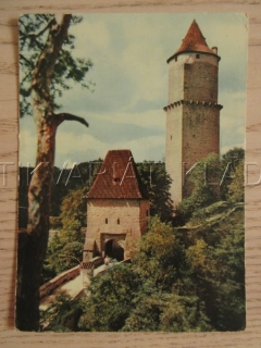 ZVÍKOV, STÁTNÍ HRAD, OKRES ČESKÝ KRUMLOV, POHLEDNICE 1324