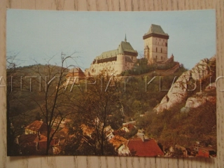 KARLŠTEJN, HRAD, OKRES BEROUN, POHLEDNICE 1333