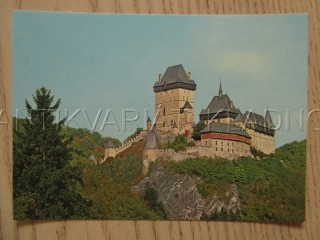 HRAD KARLŠTEJN, OKRES BEROUN, POHLEDNICE 1335
