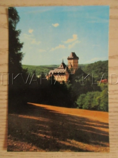 HRAD KARLŠTEJN Z JIHOVÝCHODU, OKRES BEROUN, POHLEDNICE 1338