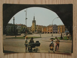 KROMĚŘÍŽ, VELKÉ NÁMĚSTÍ S RADNICÍ, OKRES KROMĚŘÍŽ, POHLEDNICE 1347