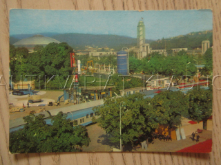 MEZINÁRODNÍ VELETRH BRNO, ČSSR, ŽELEZNICE, OKRES BRNO-MĚSTO, POHLEDNICE 1357