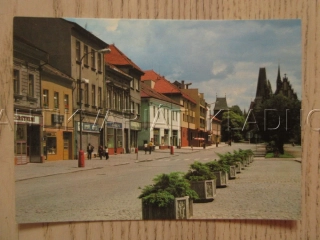 RAKOVNÍK, HUSOVO NÁMĚSTÍ, OKRES RAKOVNÍK, POHLEDNICE 1379