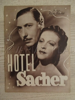 HOTEL SACHER, H. HÜBNER, W. ALBACH-RETTY, W. BIRGEL, FILM NĚM. ŘÍŠE, FILM KURIER VBŠ Č. 2926