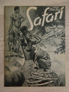 SAFARI, W. EGGERT, FILM NĚM. ŘÍŠE?, FILM KURIER VBŠ Č. 2935