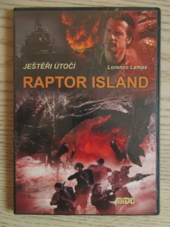 JEŠTĚŘI ÚTOČÍ, RAPTOR ISLAND, L. LAMAS, DVD FILM