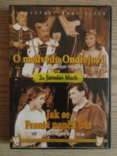 O MEDVĚDU ONDŘEJOVI, JAK SE FRANTA NAUČIL BÁT, DVD FILM 