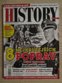 HISTORY REVUE 1/2015, ČASOPIS O HISTORII, 8 NEJKRUTĚJŠÍCH POPRAV ČESKÉ HISTORIE