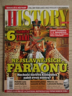 HISTORY REVUE 7/2015, ČASOPIS O HISTORII, 6 TAJEMNÝCH TVÁŘÍ NEJSLAVNĚJŠÍCH FARAONŮ