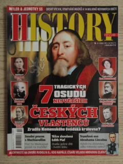 HISTORY REVUE 10/2015, ČASOPIS O HISTORII, 7 TRAGICKÝCH OSUDŮ NEJVĚTŠÍCH ČESKÝCH VLASTENCŮ