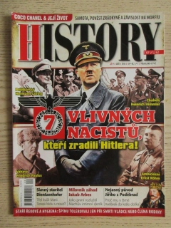 HISTORY REVUE 9/2016, ČASOPIS O HISTORII, 7 VLIVNÝCH NACISTŮ, KTEŘÍ ZRADILI HITLERA!