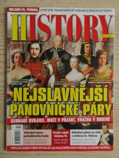 HISTORY REVUE 10/2022, ČASOPIS O HISTORII, NEJSLAVNĚJŠÍ PANOVNICKÉ PÁRY