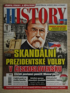HISTORY REVUE 1/2023, ČASOPIS O HISTORII, SKANDÁLNÍ PREZIDENTSKÉ VOLBY V ČESKOSLOVENSKU: CHTĚLI POSLANCI PONÍŽIT MASARYKA?