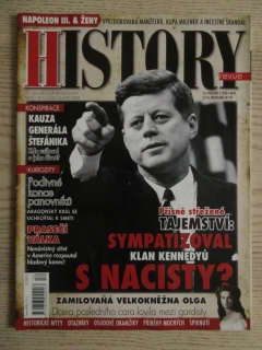 HISTORY REVUE 12/2010, ČASOPIS O HISTORII, PŘÍSNĚ STŘEŽENÉ TAJEMSTVÍ: SYMPATIZOVAL KLAN KENNEDYŮ S NACISTY?