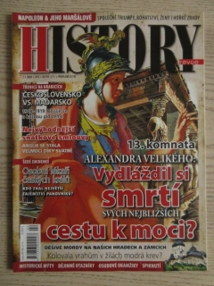 HISTORY REVUE 2/2012, ČASOPIS O HISTORII, 13. KOMNATA ALEXANDRA VELIKÉHO: VYDLÁŽDIL SI SMRTÍ SVÝCH NEJBLIŽŠÍCH CESTU K MOCI?