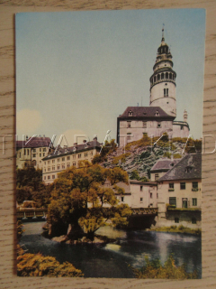 ČESKÝ KRUMLOV, STÁTNÍ ZÁMEK, OKRES ČESKÝ KRUMLOV, POHLEDNICE 1392
