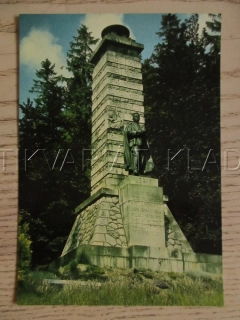 CHODSKO - VÝHLEDY, POMNÍK J. Š. BAARA, OKRES DOMAŽLICE, POHLEDNICE 1397