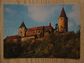 HRAD KŘIVOKLÁT, OKRES RAKOVNÍK, POHLEDNICE 1417