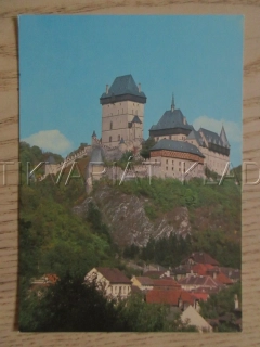 HRAD KARLŠTEJN, OKRES BEROUN, POHLEDNICE 1435