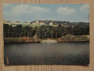 LIPENSKÉ JEZERO, PŘEHRADA, OKRES ČESKÝ KRUMLOV, POHLEDNICE 1438