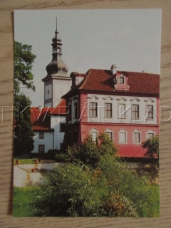 ZÁMEK, ZBRASLAV, OKRES HL. M. PRAHA, POHLEDNICE 1443