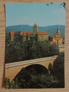 STÁTNÍ HRAD LOKET, LOKETSKÝ HRAD OD JIHOZÁPADU, OKRES SOKOLOV, POHLEDNICE 1444
