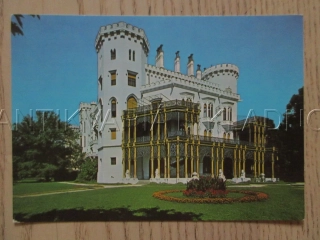 HLUBOKÁ NAD VLTAVOU, ZÁMEK, OKRES ČESKÉ BUDĚJOVICE, POHLEDNICE 1448