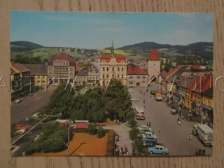 BEROUN, GOTTWALDOVO NÁMĚSTÍ, OKRES BEROUN, POHLEDNICE 1472