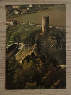 ŽEBRÁK, ZŘÍCENINY HRADU, OKRES BEROUN, POHLEDNICE 1473