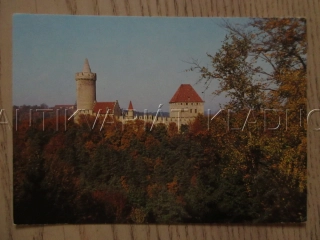 HRAD KOKOŘÍN, POHLED Z JIHU, OKRES MĚLNÍK, POHLEDNICE 1478