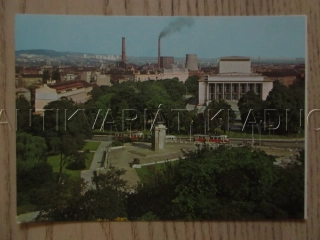 BRNO, NÁMĚSTÍ RUDÉ ARMÁDY, VETERÁN - TRAMVAJ TATRA?, OKRES BRNO-MĚSTO, POHLEDNICE 1496
