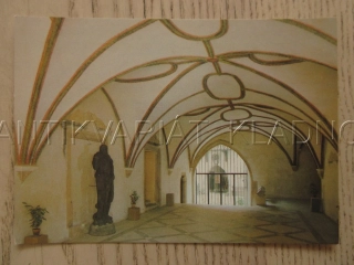 CHEB, RENESANČNÍ VSTUPNÍ HALA CHEBSKÉHO MUZEA, OKRES CHEB, POHLEDNICE 1514