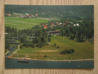 SLAPSKÁ PŘEHRADA, REKREAČNÍ OBLAST NOVÁ ŽIVOHOŠŤ, OKRES BENEŠOV, POHLEDNICE 1524