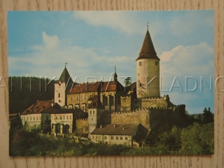 KŘIVOKLÁT, HRAD, OKRES RAKOVNÍK, POHLEDNICE 1541