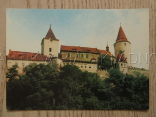 KŘIVOKLÁT, HRAD, OKRES RAKOVNÍK, POHLEDNICE 1543
