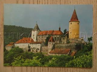 KŘIVOKLÁT, HRAD, OKRES RAKOVNÍK, POHLEDNICE 1544