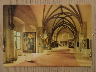 KŘIVOKLÁT, HRAD, KRÁLOVSKÝ SÁL, OKRES RAKOVNÍK, POHLEDNICE 1549