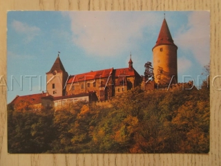 KŘIVOKLÁT, HRAD, OKRES RAKOVNÍK, POHLEDNICE 1550