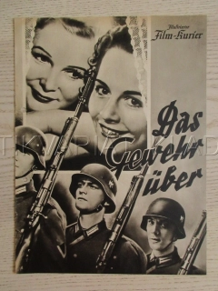 DAS GEWEHR ÜBER, R. GODDEN, R. MOEBIUS, H. SCHNEIDER, FILM NĚM. ŘÍŠE, FILM KURIER VBŠ Č. 3027