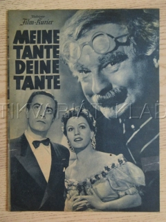 MEINE TANTE - DEINE TANTE, E. WENCK, O. HOLZMANN, W. LIECK, FILM NĚM. ŘÍŠE, FILM KURIER VBŠ Č. 3054
